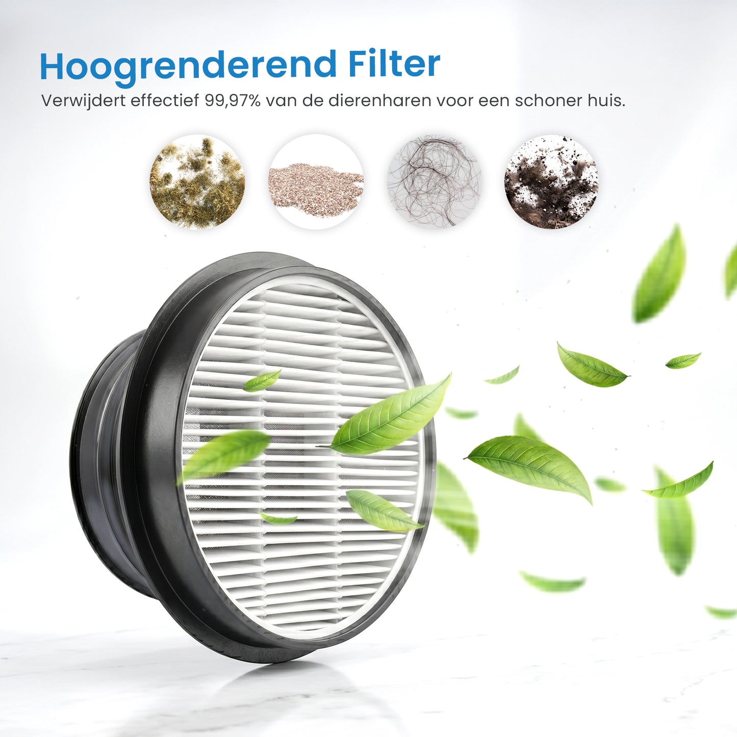 HEPA-filters - Geschikt voor 3 in 1 Avalue Steelstofzuiger Draadloos- 2 stuks