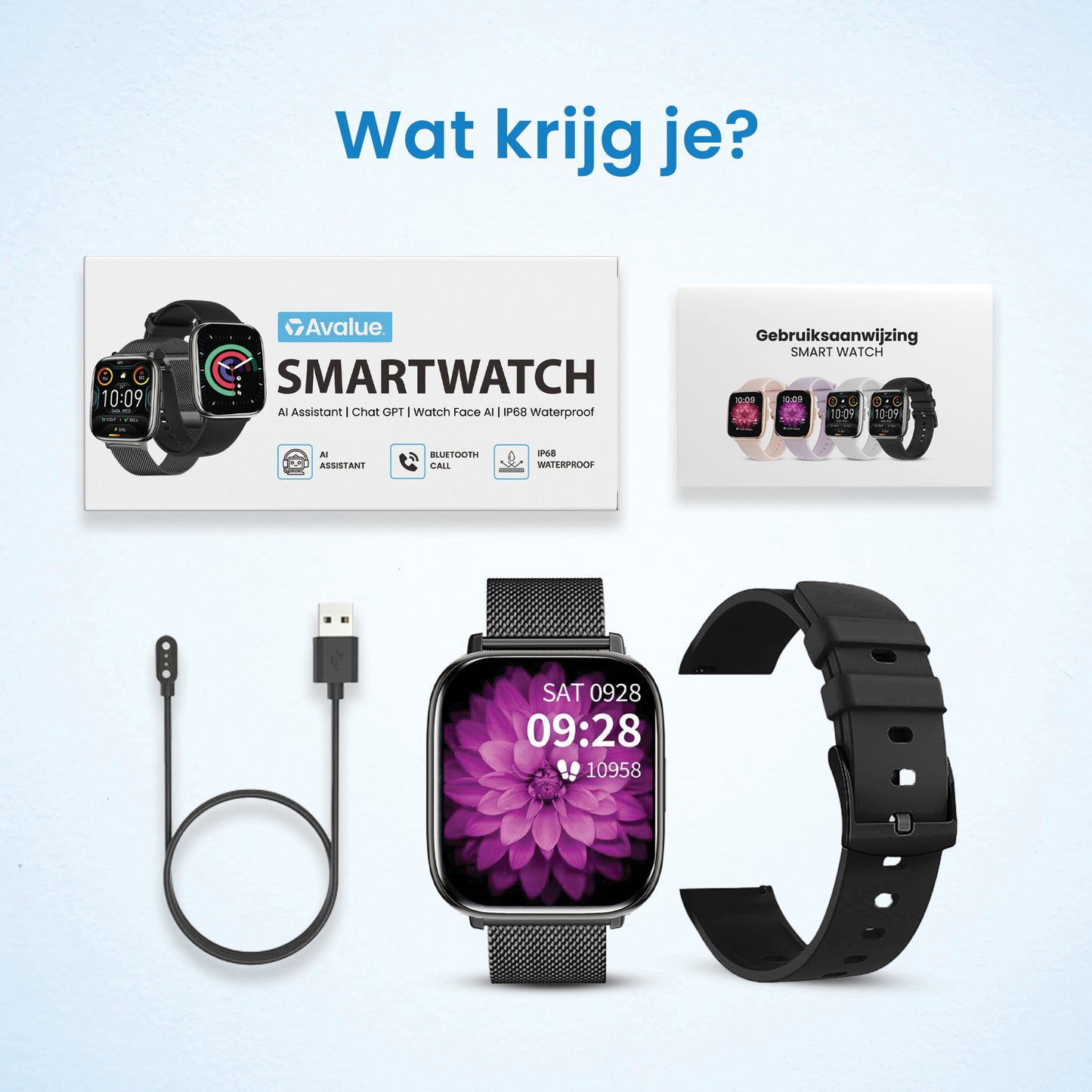 zwart