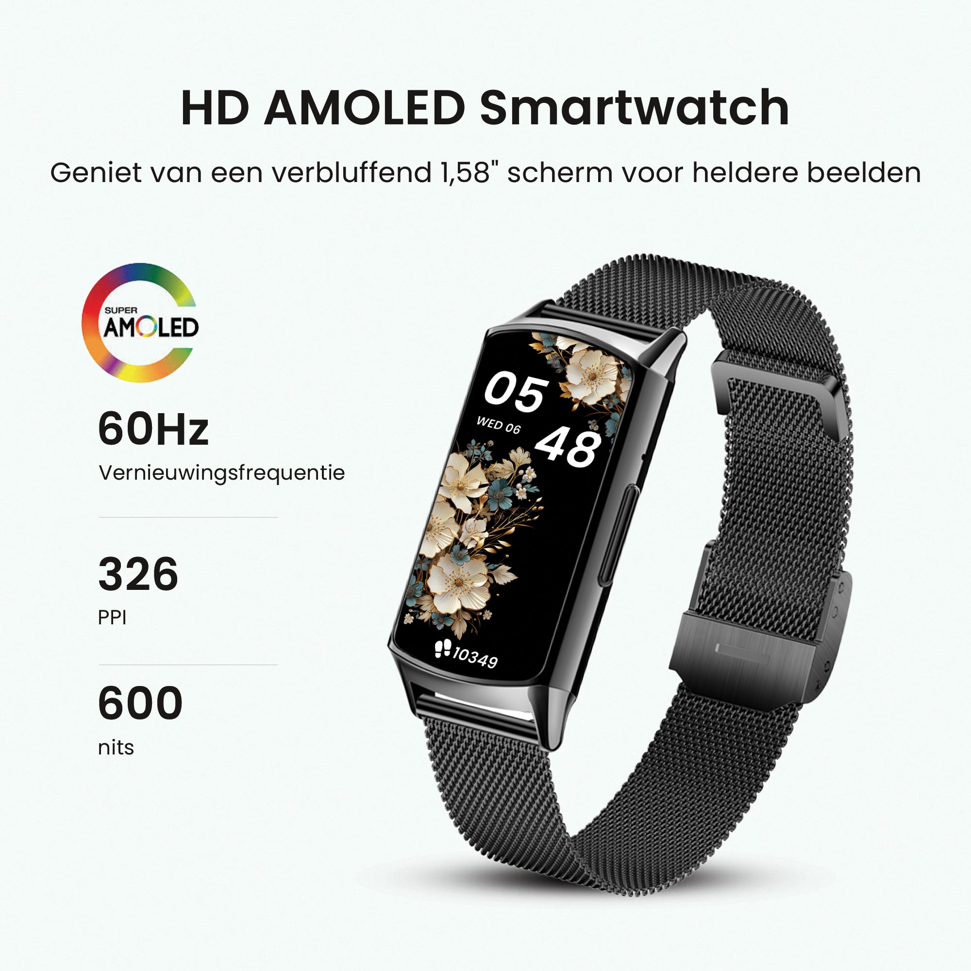Avalue Luxe AMOLED Smartwatch