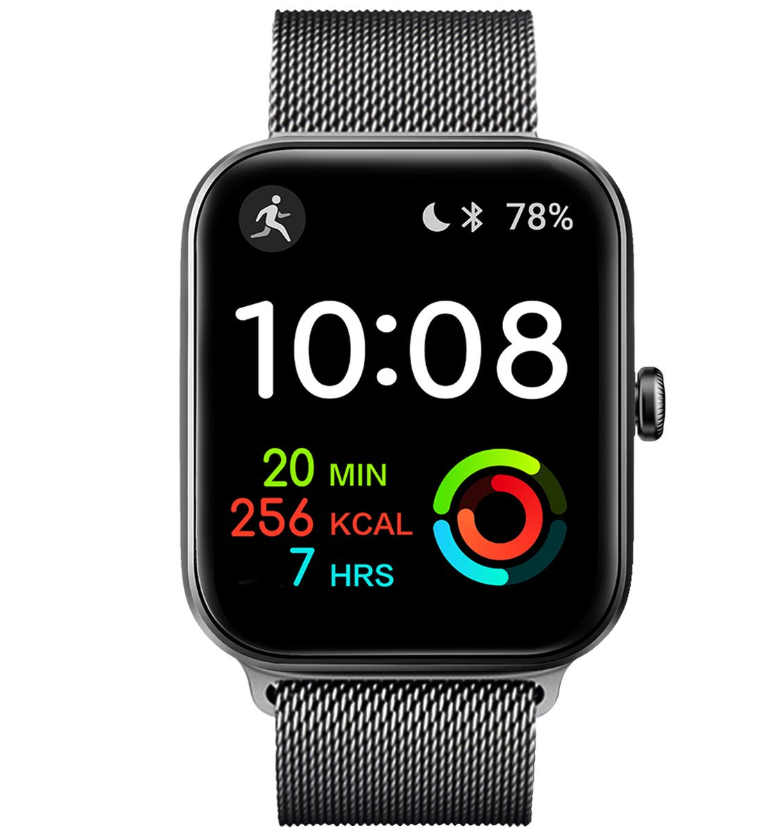 FITNOVA Magnetische Milanese Band - Zwart