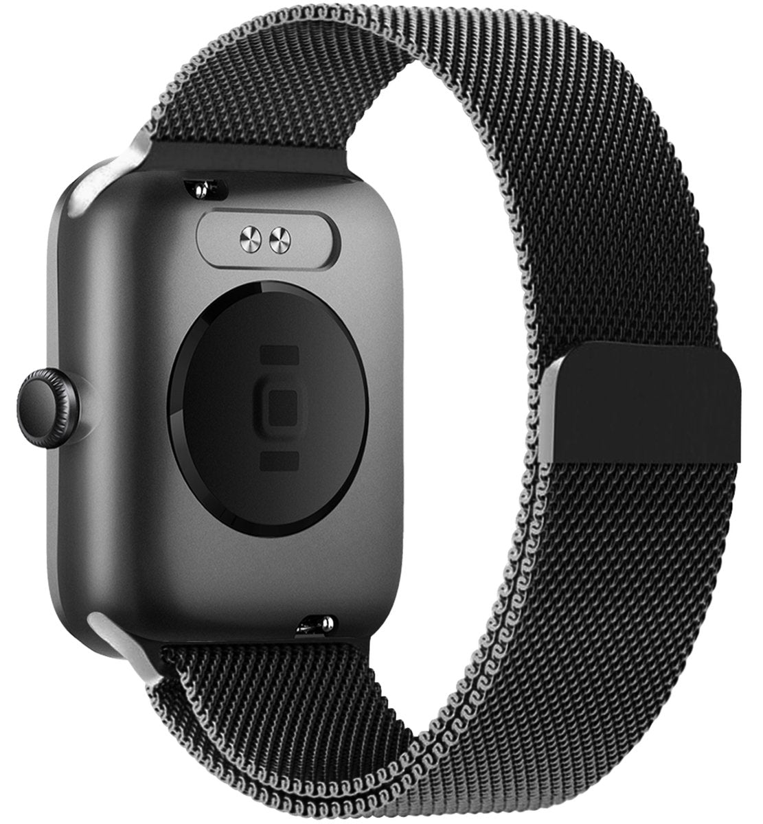 FITNOVA Magnetische Milanese Band - Zwart