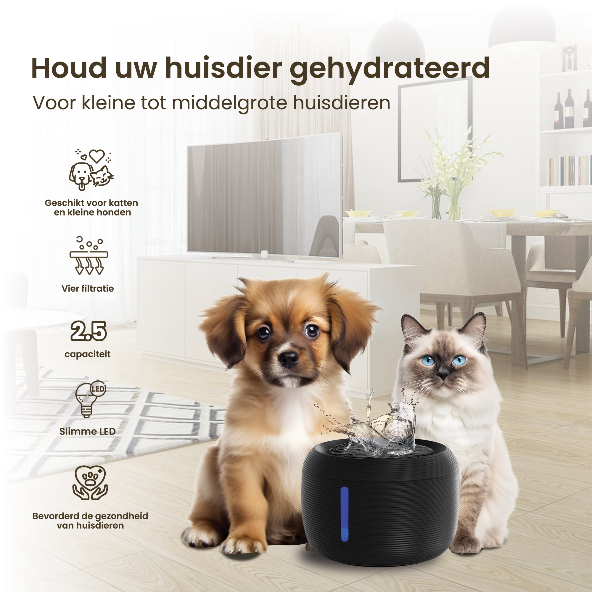 PetDog Automatische Drinkfontein