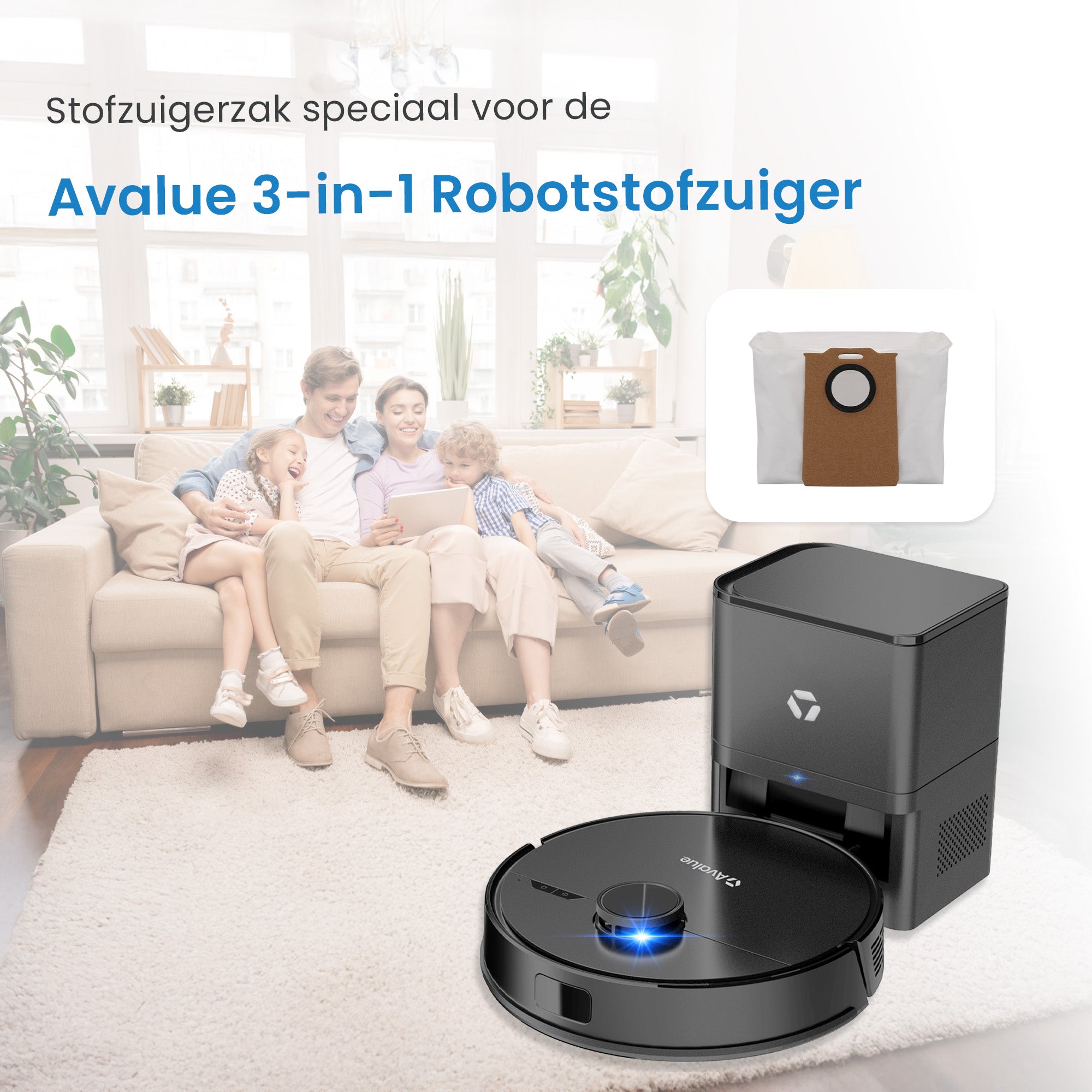 Avalue Robotstofzuiger Zakken - 5 Stuks