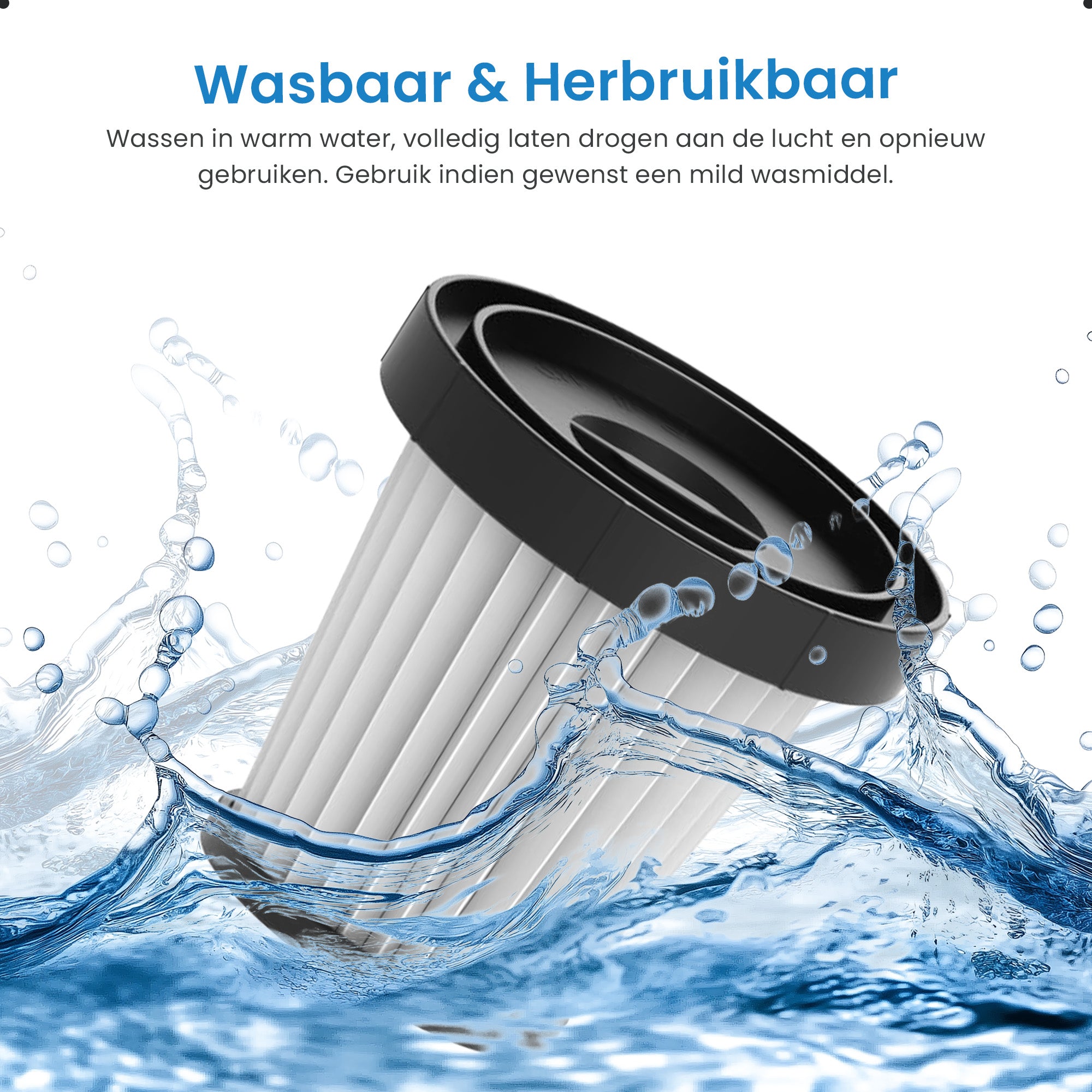 Avalue Draadloze Stofzuiger Filters (3-Pack)