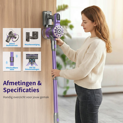 Avalue 6-in-1 Draadloze Stofzuiger