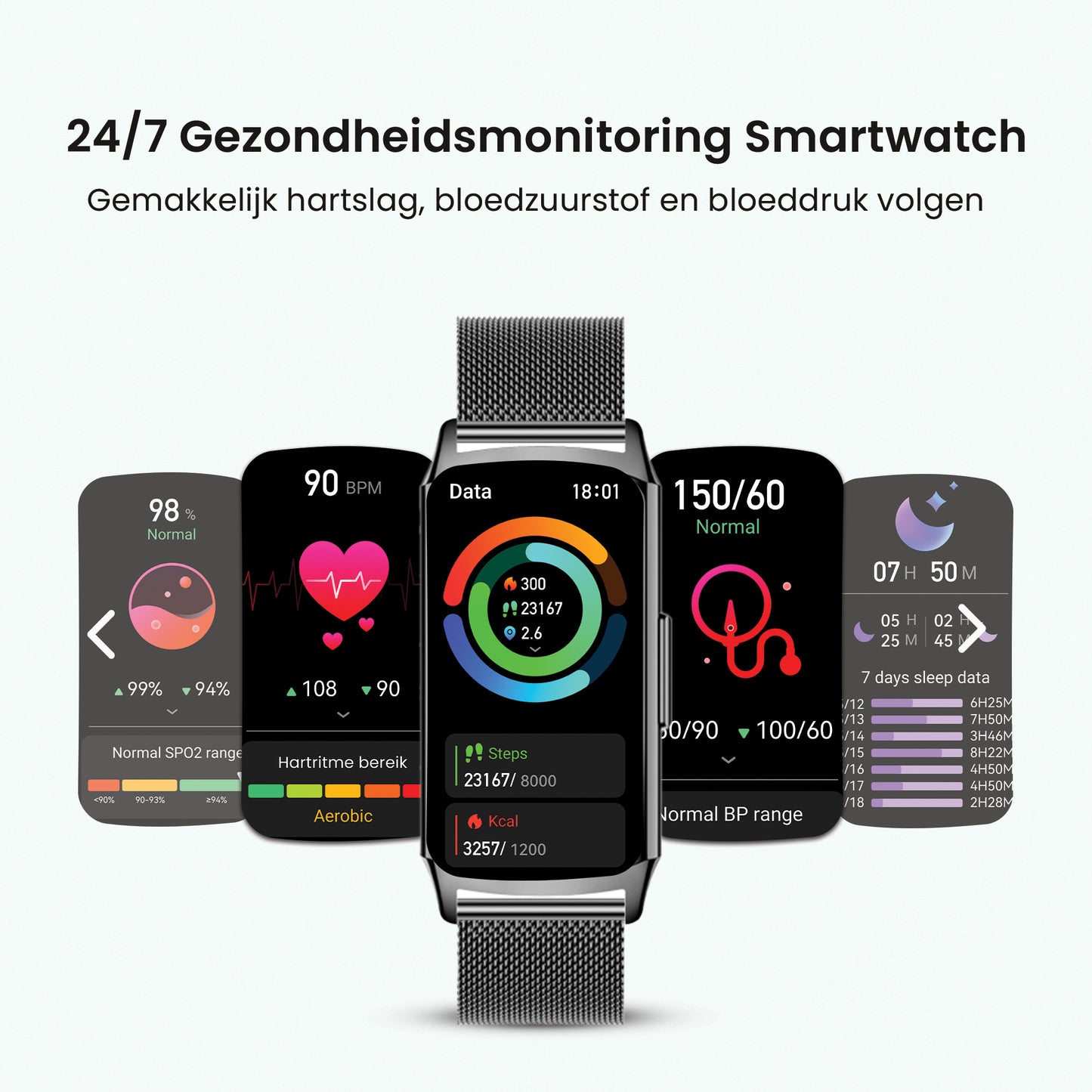Avalue Luxe AMOLED Smartwatch