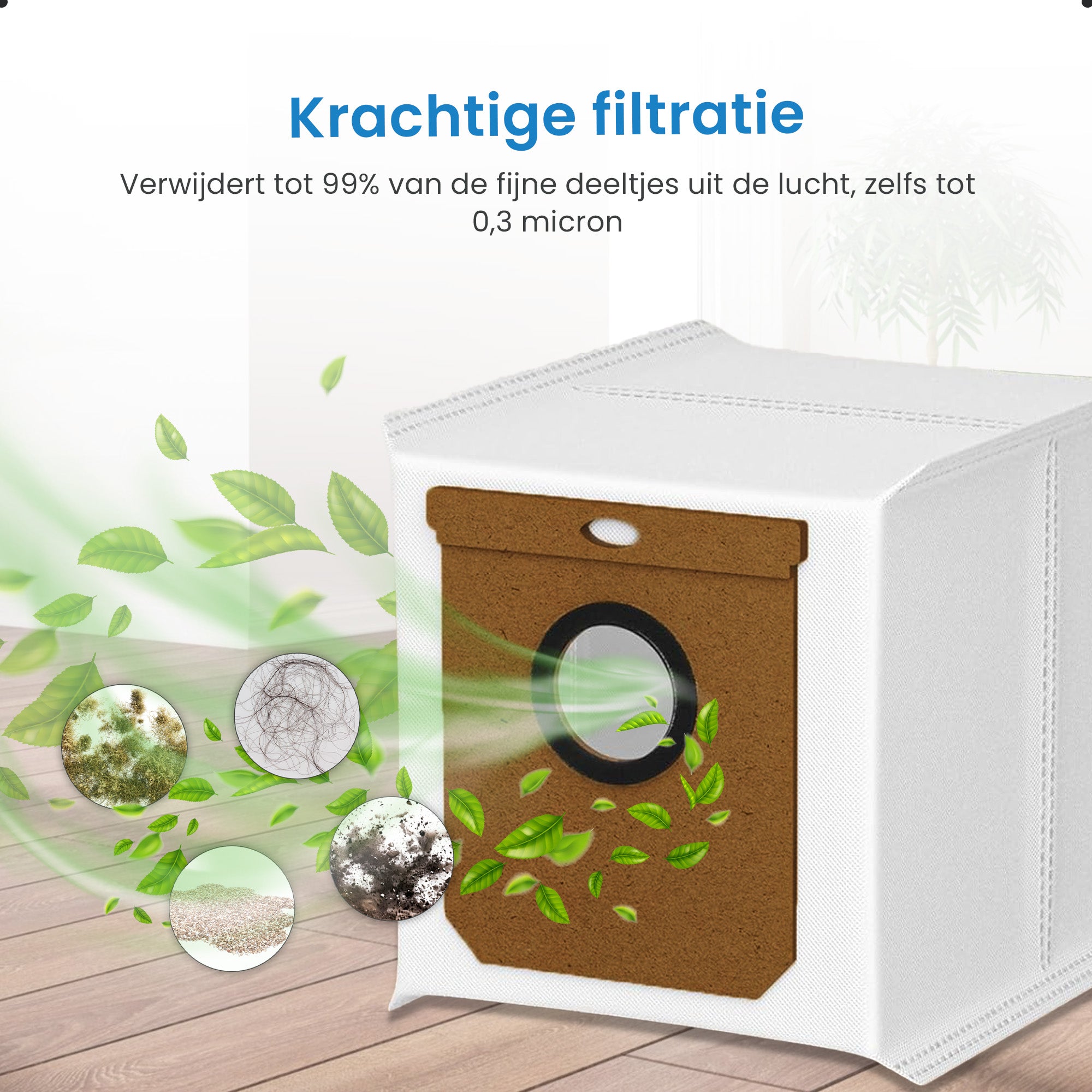 Avalue Robotstofzuiger Zakken - 5 Stuks