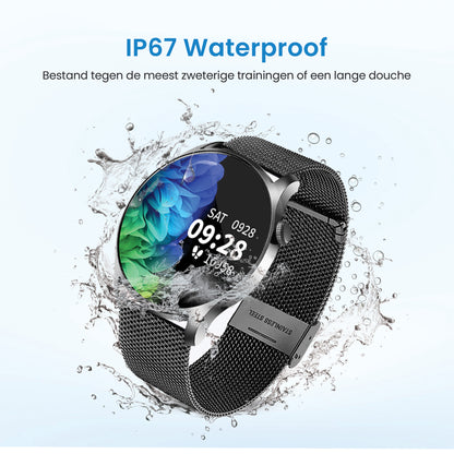 Avalue Smartwatch - Met Extra Bandje
