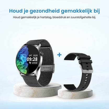 Avalue Smartwatch - Met Extra Bandje