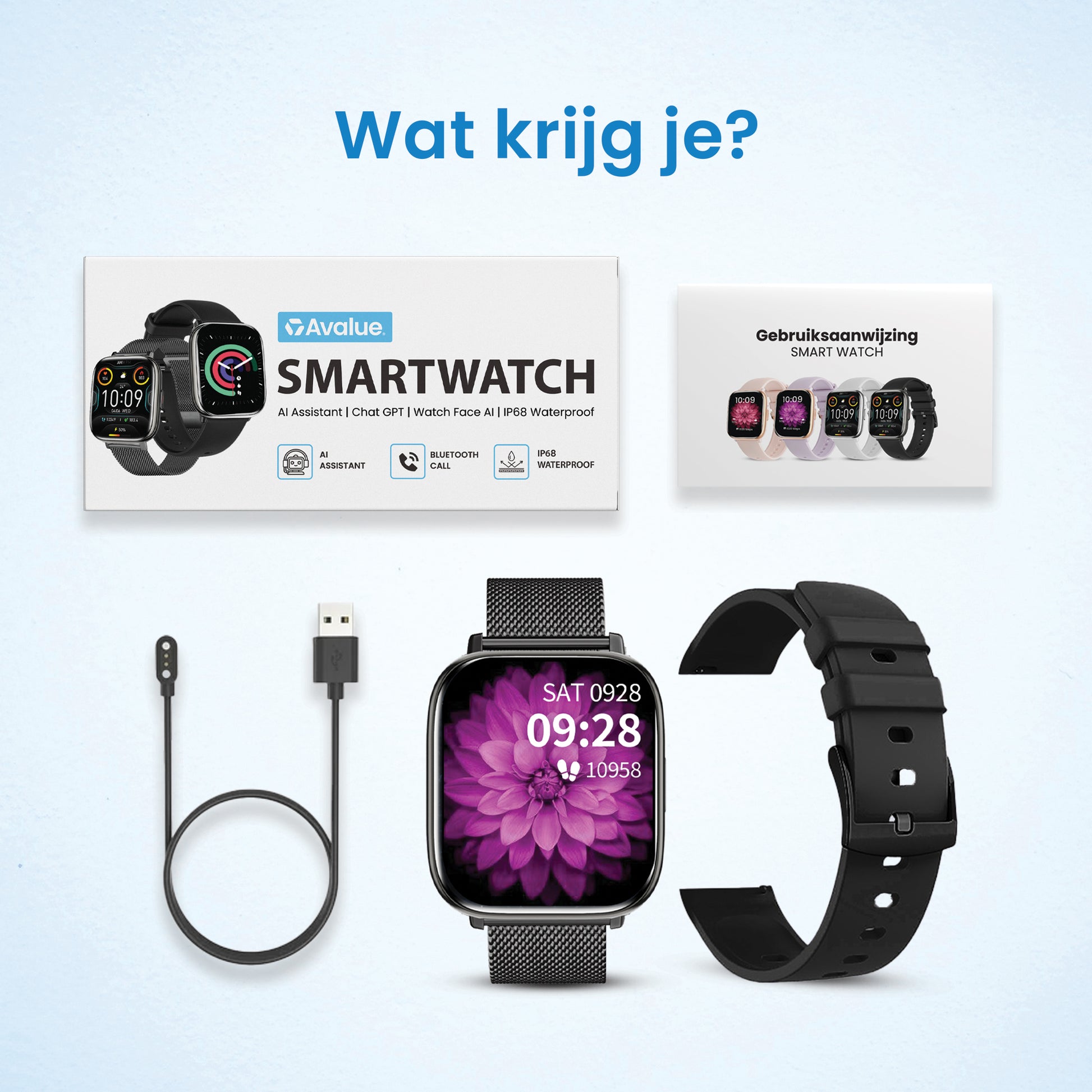 zwart
