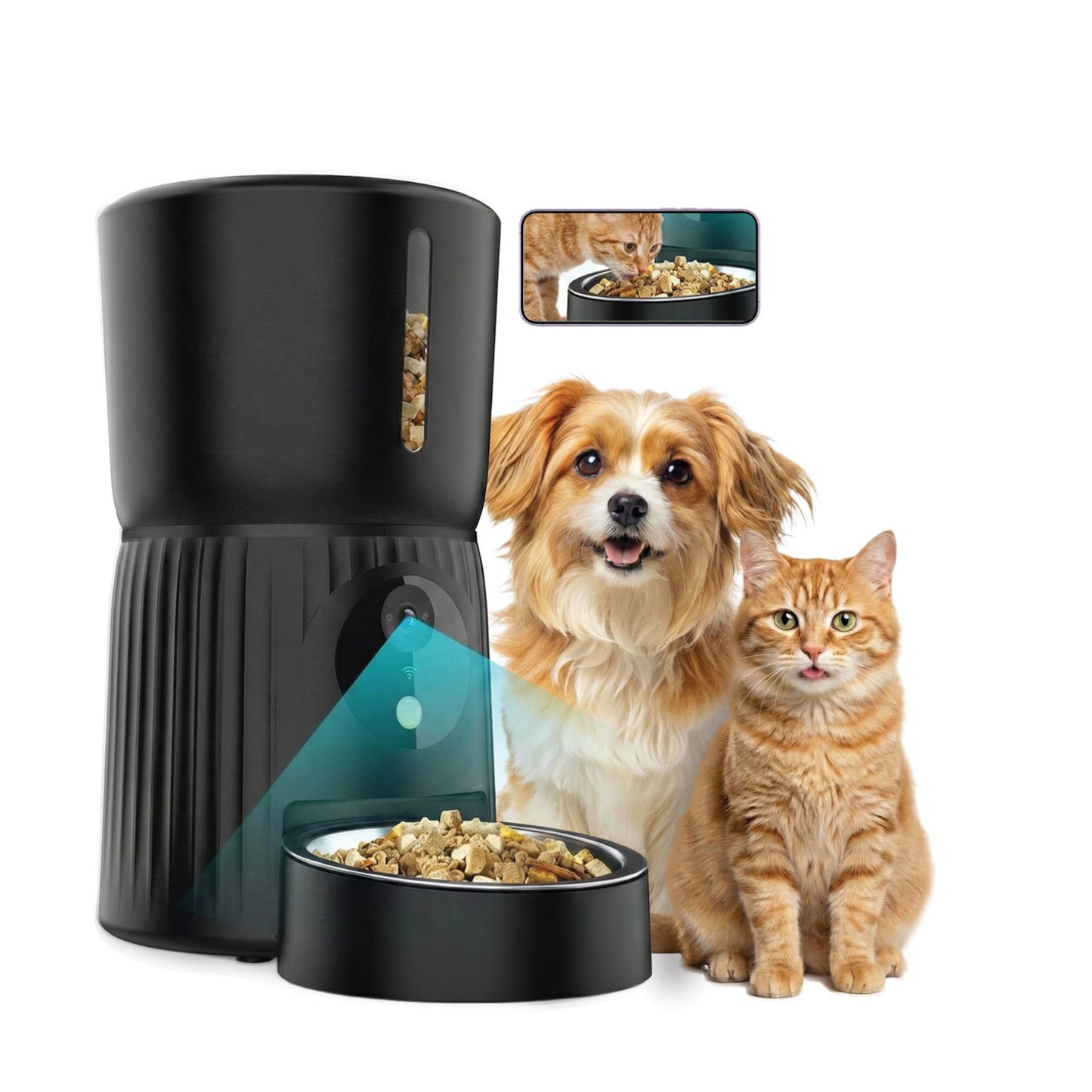 PetDog WIFI Automatische Voerbak met Camera & App
