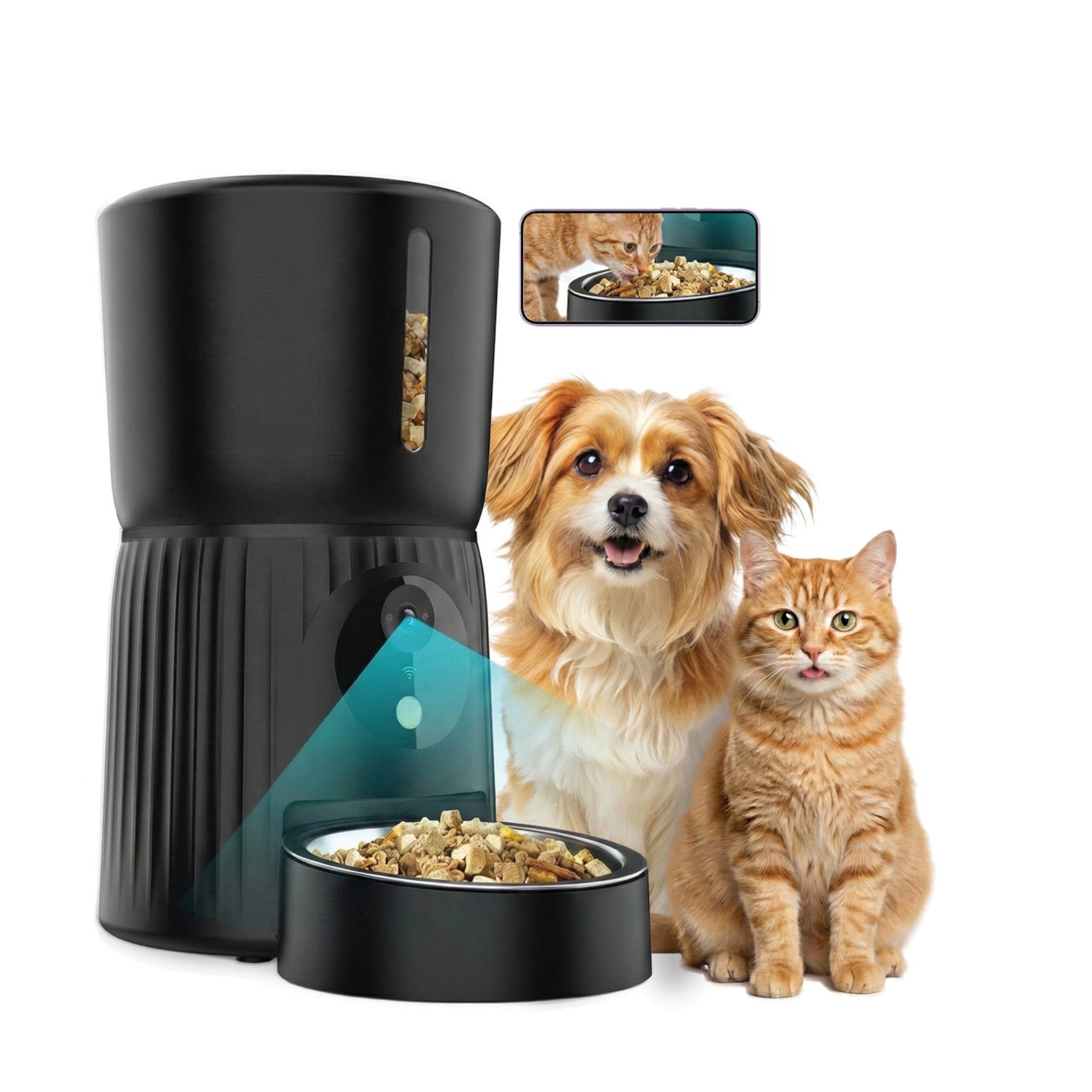 PetDog WIFI Automatische Voerbak met Camera & App