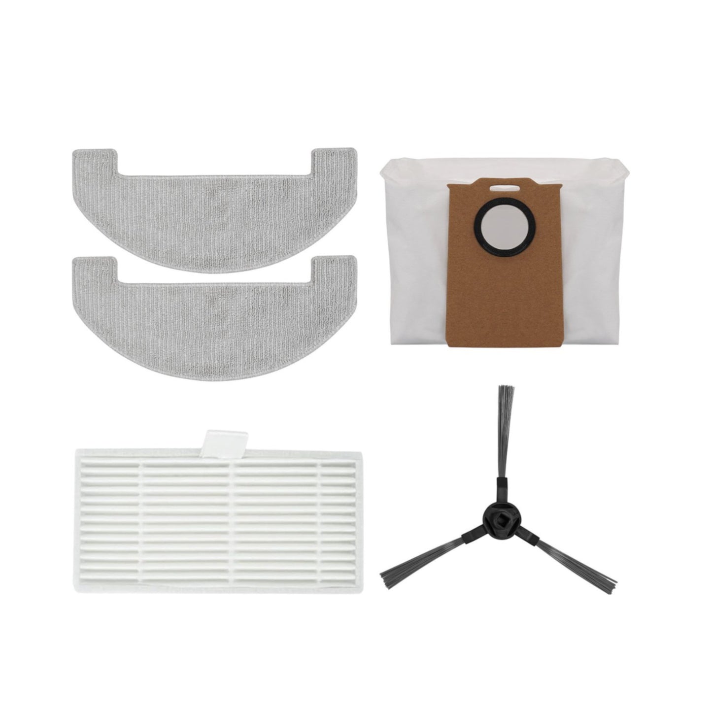 Avalue Robotstofzuiger Accessoires Kit (Filter, Borstel & Pads)